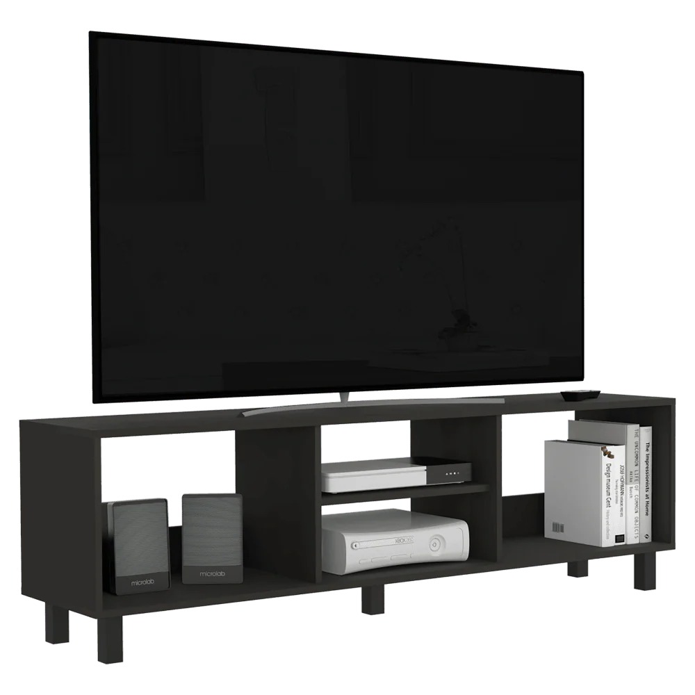 Mesa Para Tv Tunez, Wengue, Para Televisor Hasta 70 Pulgadas - Imagen 2