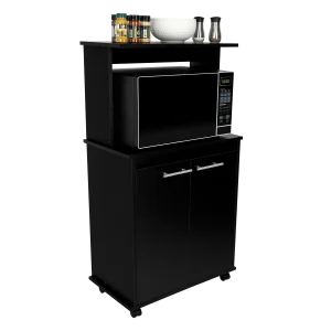 Módulo Microondas Delfi, Wengue, con Dos Puertas Batientes