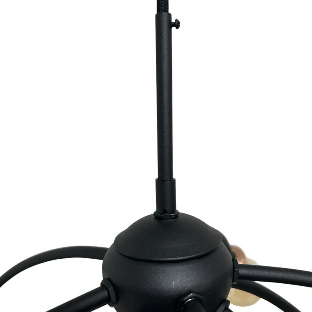 Lámpara de Techo Átomo Curvo 10 Luces - Imagen 4