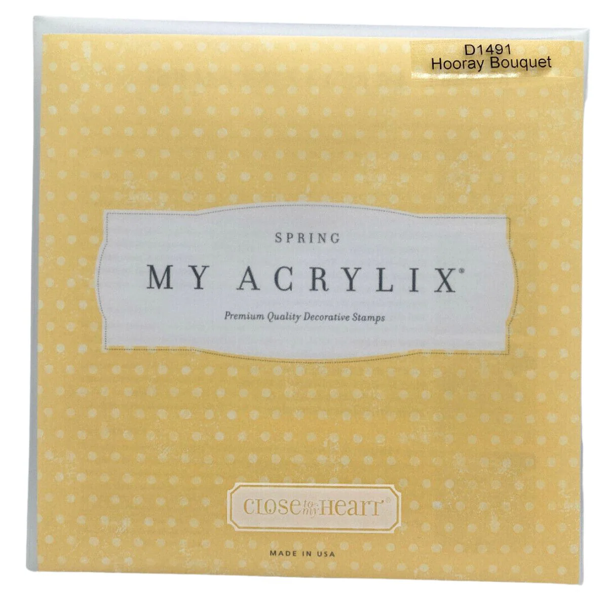 Hooray Bouquet Stamps / Sellos de Polímero de Flores - Imagen 7