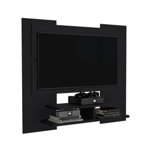 Panel de Tv Elton, Wengue, con Espacio Para Televisor de Hasta 60 Pulgadas