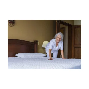 Protector de Colchón Semidoble Blanco