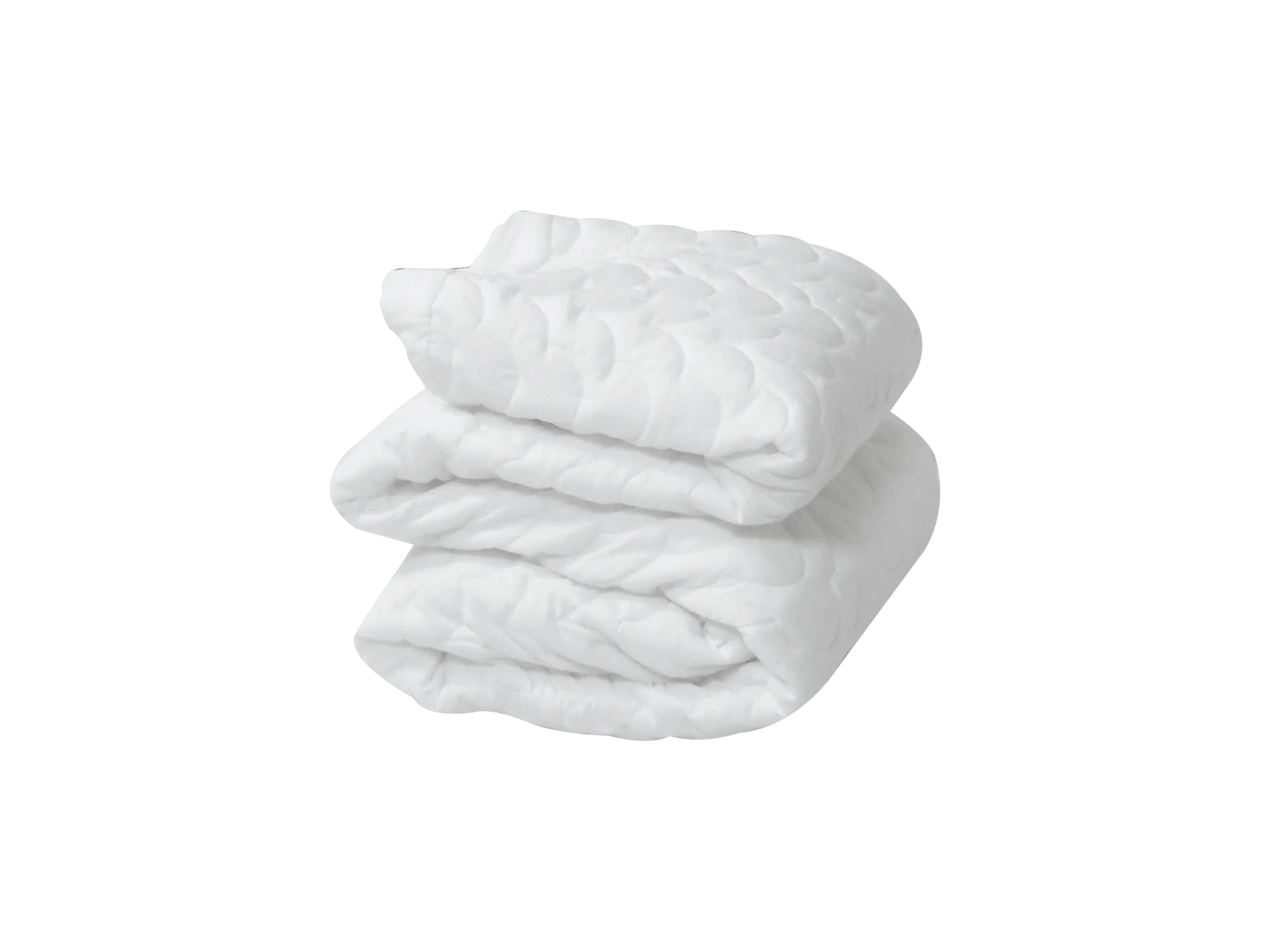 Protector Acolchado Para Cama Doble Blanco