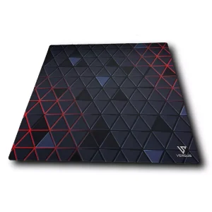 Tapete Versus Negro - Rojo 120cm x 120cm