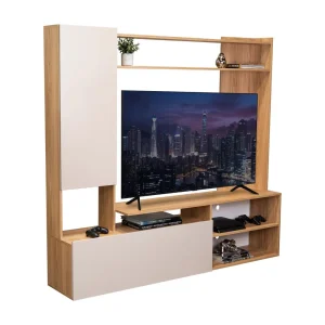 Mesa Para Tv Nocli, Fresno Europeo y Capri, Para Televisor Hasta 60 Pulgadas