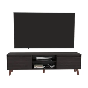 Mesa Para Tv Polaris, Nogal Europeo, para tv de hasta 75 pulgadas ZF