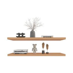 Repisa Flotante Shelf 120, Miel X2 Unidades