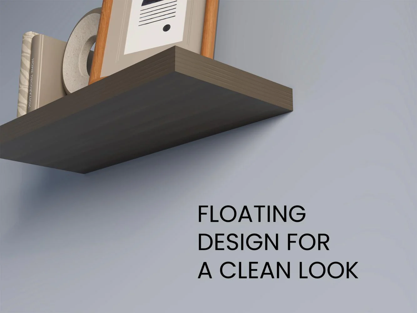 Repisa Flotante Maca X2, Canela, con espacio para ubicar objetos ZF - Imagen 6