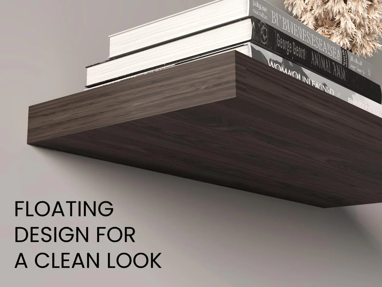 Repisa Flotante Maca X2, Avellana, con espacio para ubicar objetos ZF - Imagen 7