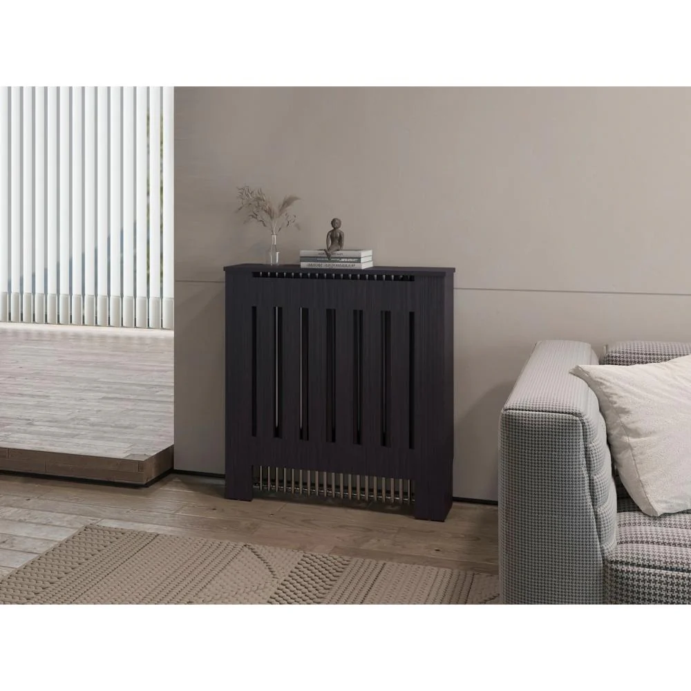 Cubierta para Radiador Linn, Wengue, cuenta con espacio para colocar objetos decorativos ZF - Imagen 2