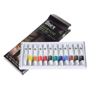 Studio 71 Acrylic Paint Set / Set de 12 Tubos Pintura Acrílica