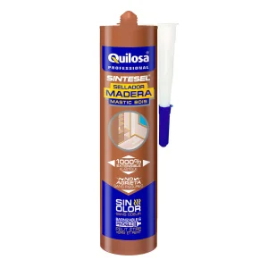 Sellador elástico para madera 300ml color cerezo
