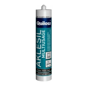 Sellador de silicona translúcido superficies porosa 300 ml transparente