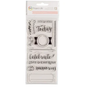 Southern Weddings Clear Stamps / Sellos de Polímero de Boda