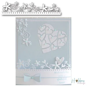 Blooming Dotted Border Die  / Suaje de Borde de Flores