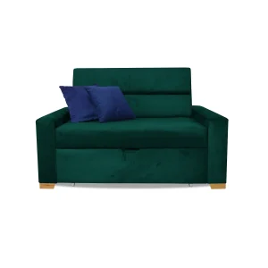 Sofa Cama Multifuncional Aubry Verde Mas Cojines