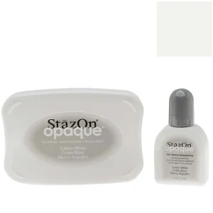 Stazon Opaque Cotton White / Tinta Opaca Blanco Algodón