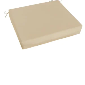Cojin Cuadrado Para Silla 42x42x5 Beige x1und