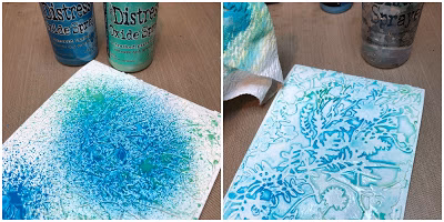 Distress Oxide Spray Walnut Stain / Tinta en Spray Nuez - Imagen 3
