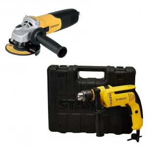Taladro y pulidora stanley SDH700K-B3+STGS8115-B3
