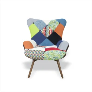 Silla Gardeen Multicolor Roja