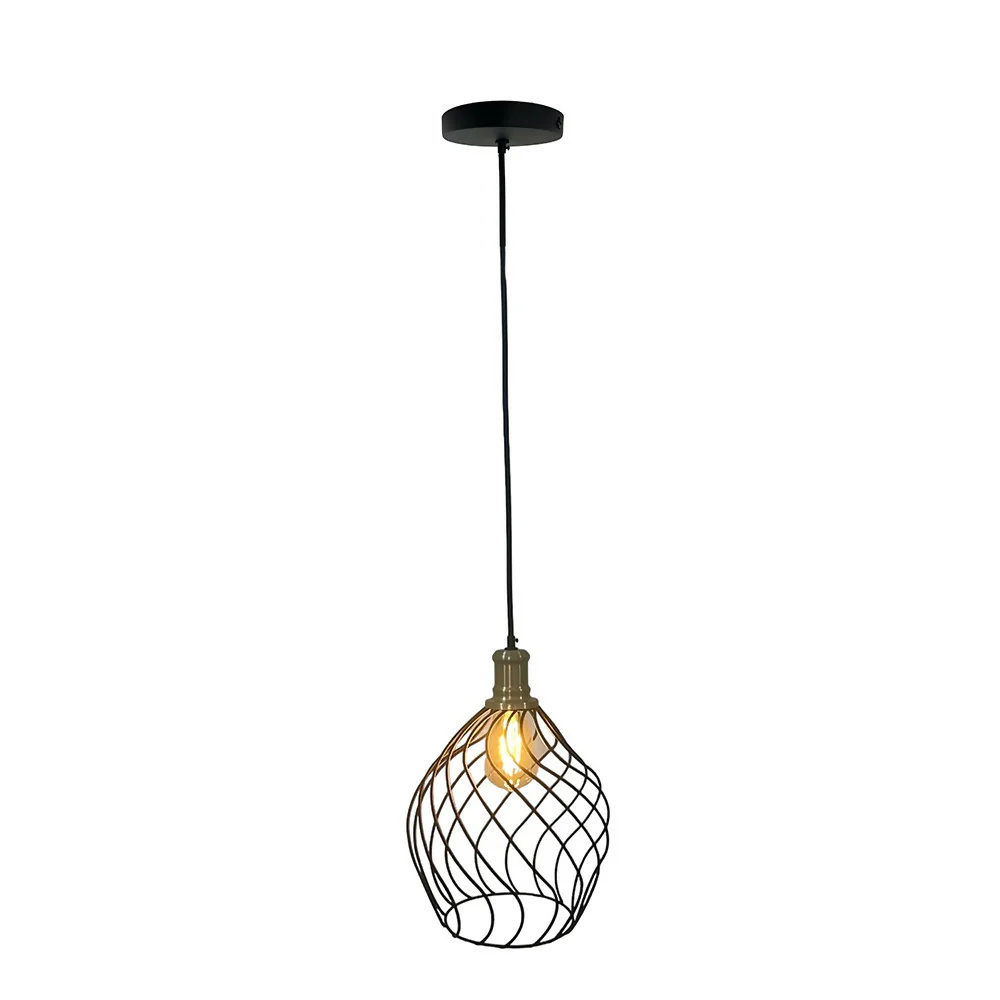 Lámpara de Techo Balai - Curva con Rejilla