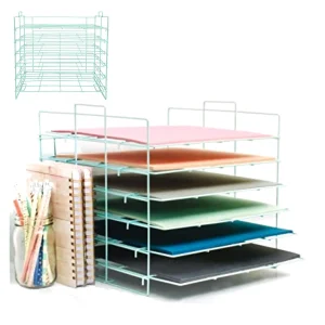 Desktop Storage Paper Rack / Organizador de Papel de Escritorio