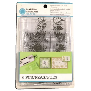 Stamp Around the Page Scrolls & Boughs / Sellos para Marcar Alrededor de la Página