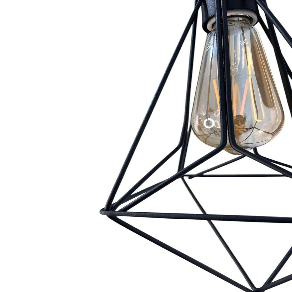 Lámpara Rejilla Vintage Breanda Muro Mediana – Estilo Único para Espacios Modernos - Imagen 2