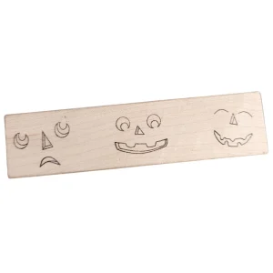 Jack O Lantern Faces Rubber Stamp / Sello de Goma de Caritas para Halloween
