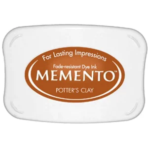 Potter's Memento / Cojín de Tinta para Sellos Ladrillo Barro