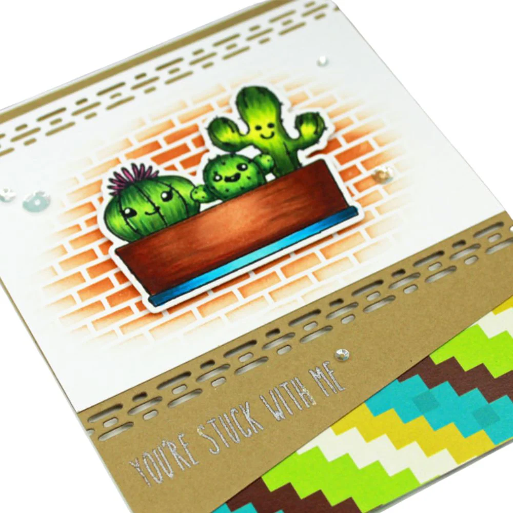 Potter's Memento / Cojín de Tinta para Sellos Ladrillo Barro - Imagen 3