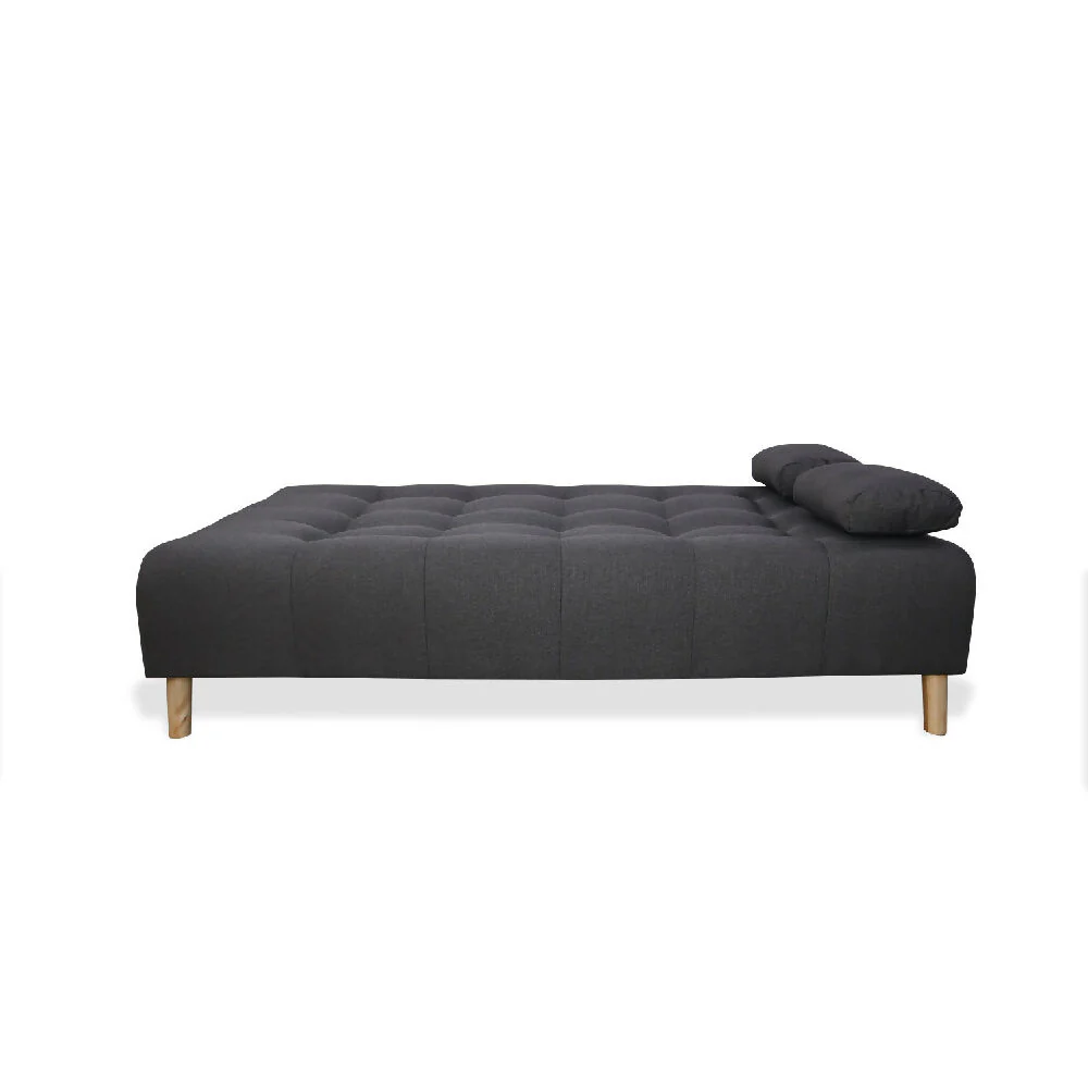Sofa Cama Sabathy Gris Mas Cojines - Imagen 3
