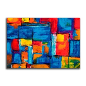 Cuadro Decorativo Arte Abstract XL 120x80 cm - Impresion en Tela