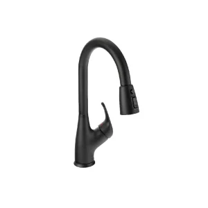 Grifería Corona Ultra Ahorradora para Lavaplatos Monocontrol Tanta Mateblack