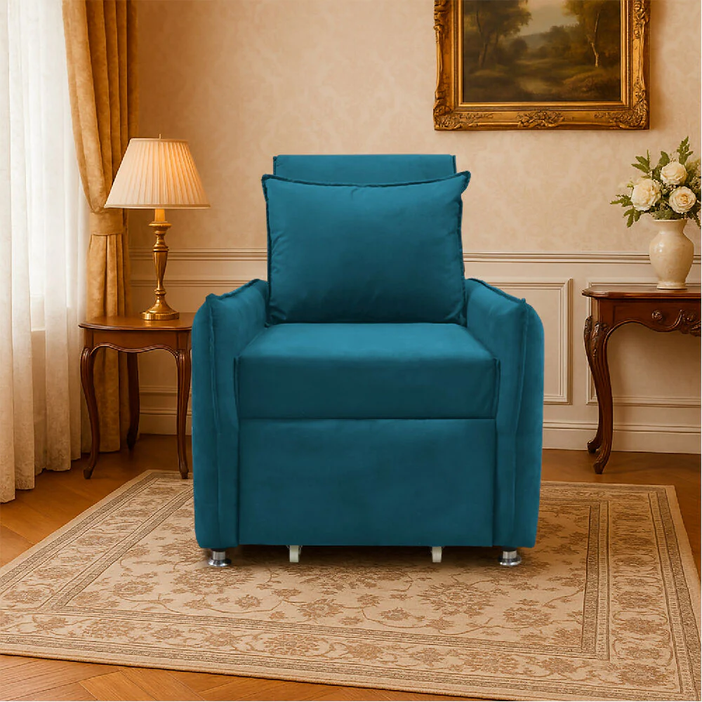 Silla Napoli Multifuncional Reclinable Turquesa - Imagen 2