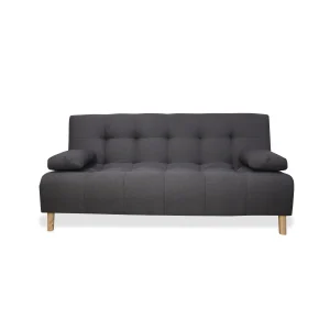 Sofa Cama Sabathy Gris Mas Cojines