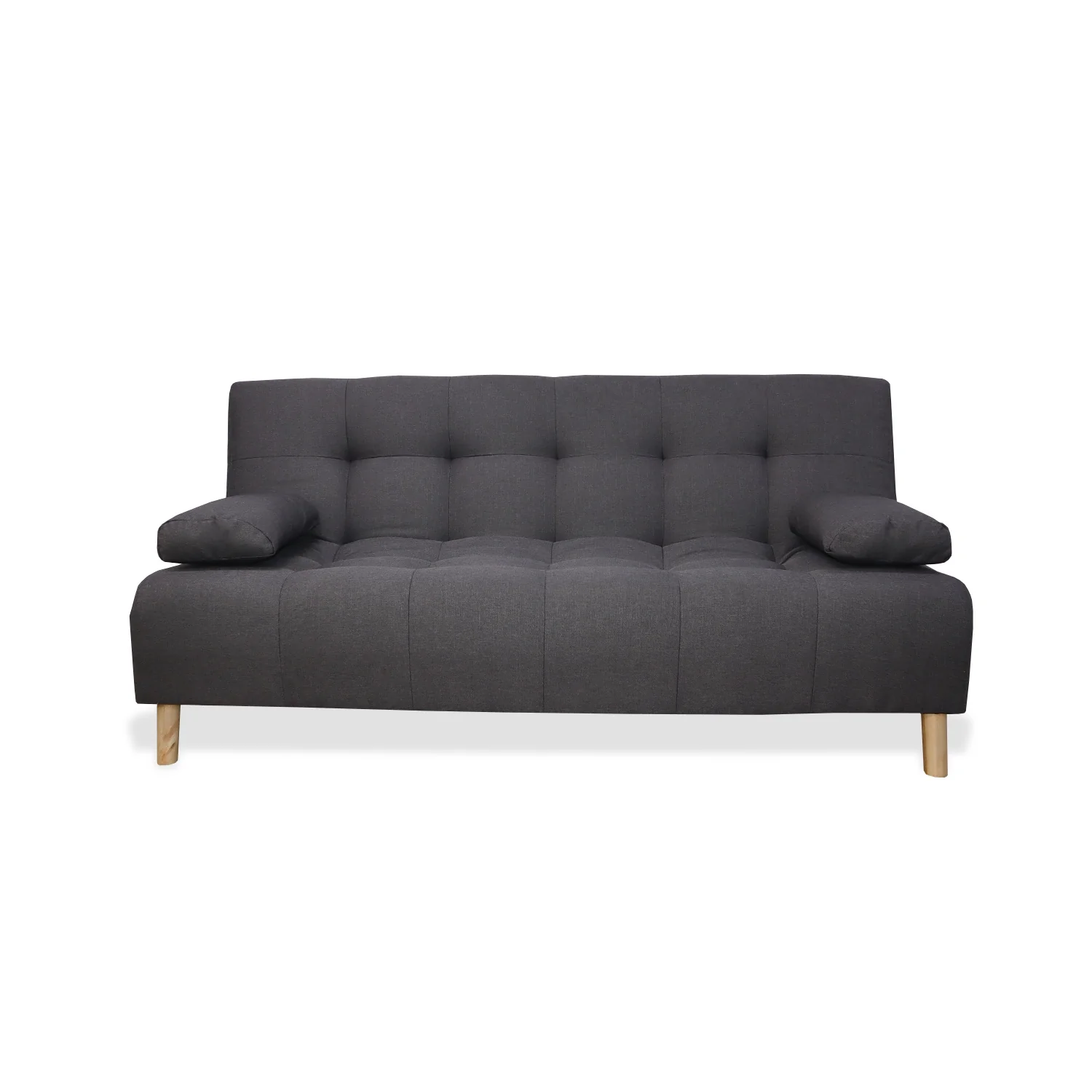 Sofa Cama Sabathy Gris Mas Cojines