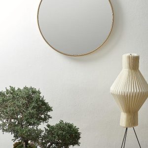 Espejo Budelli - Madera - 60 x 60 cm.