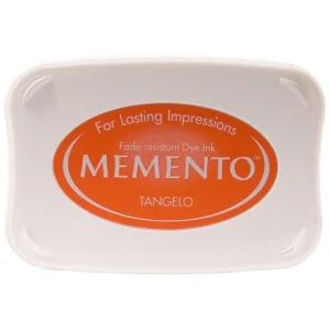 Tangelo Memento / Cojín de Tinta Colorante Resistente a la Decoloración