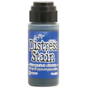 Tim Holtz -Distress Stain Blueprint Sketch / Tinta Azul