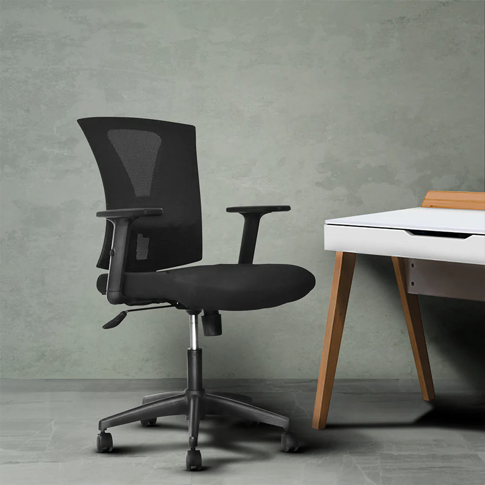 Silla de Oficina Gerente Niza, Negro - Imagen 2