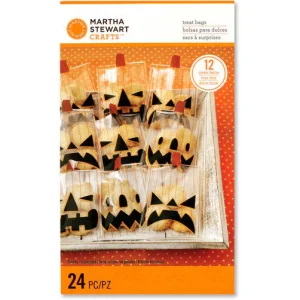 Animal Mascarade Jack O Lantern Treat Bags /  Bolsas para Dulces  Calabaza