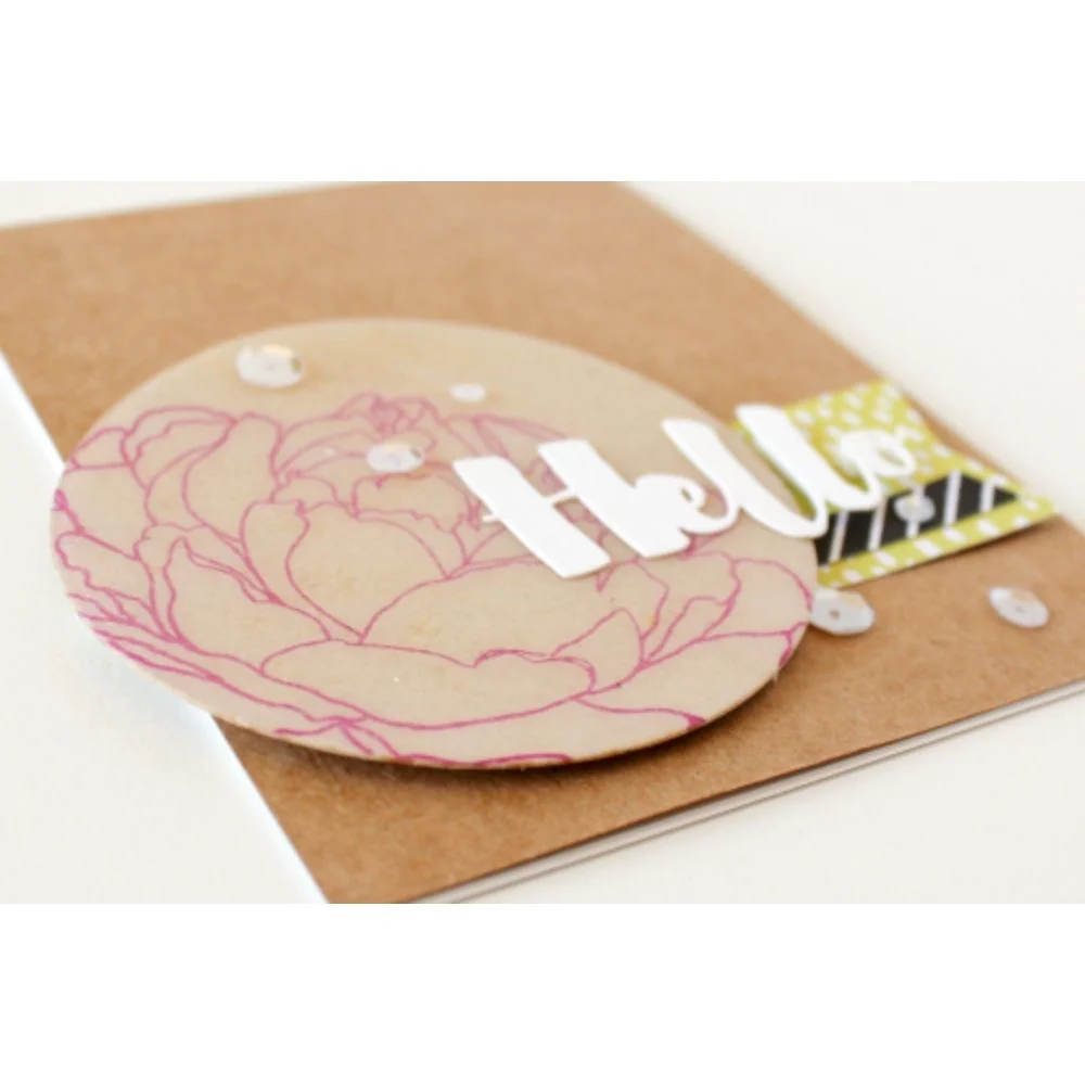 Clear Gloss Ultra High Embossing Powder / Polvo de Embossing Transparente Ultra Realzado - Imagen 2