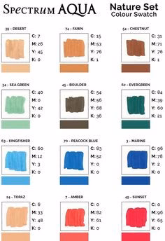 Aqua by Spectrum Noir Nature / Marcadores de Artista Acuarelables - Imagen 2