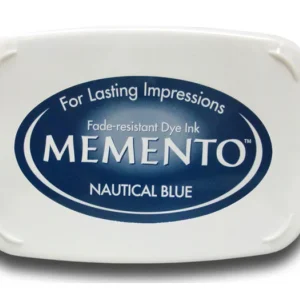 Nautical Blue Memento / Cojín de Tinta para Sellos Azul Oscuro