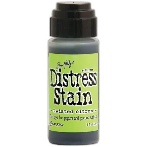 Tim Holtz -Distress Stain Twisted Citron / Tinta Verde (Limón)