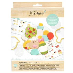 Cookie Cutter Set Life Events / Set Cortadores de Galletas Cambiables Eventos