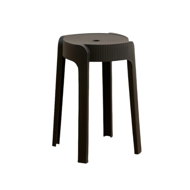 Butaco Apilable Maison, Color Negro, Diseño Moderno - Imagen 2