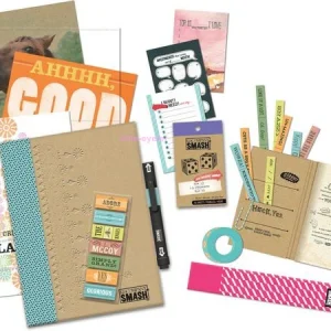 Smash Blue Folio Bundle / Kit de Cuaderno Azul y Accesorios